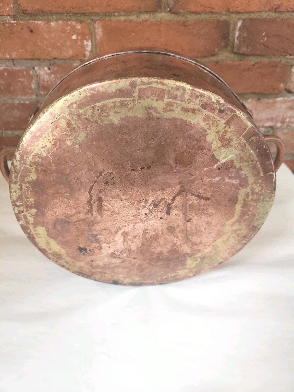 Swedish Copper Stew Pot & Lid 13.25″