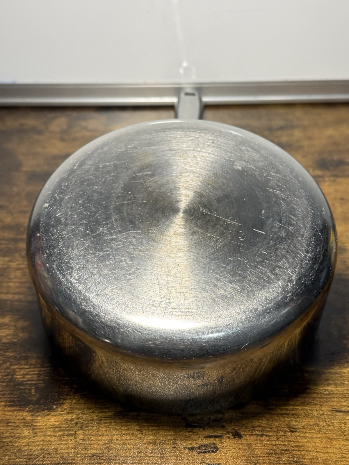 All-Clad Master Chef Metal Stainless Steel 1 Qt Saucier/Sauce Pan – No Lid