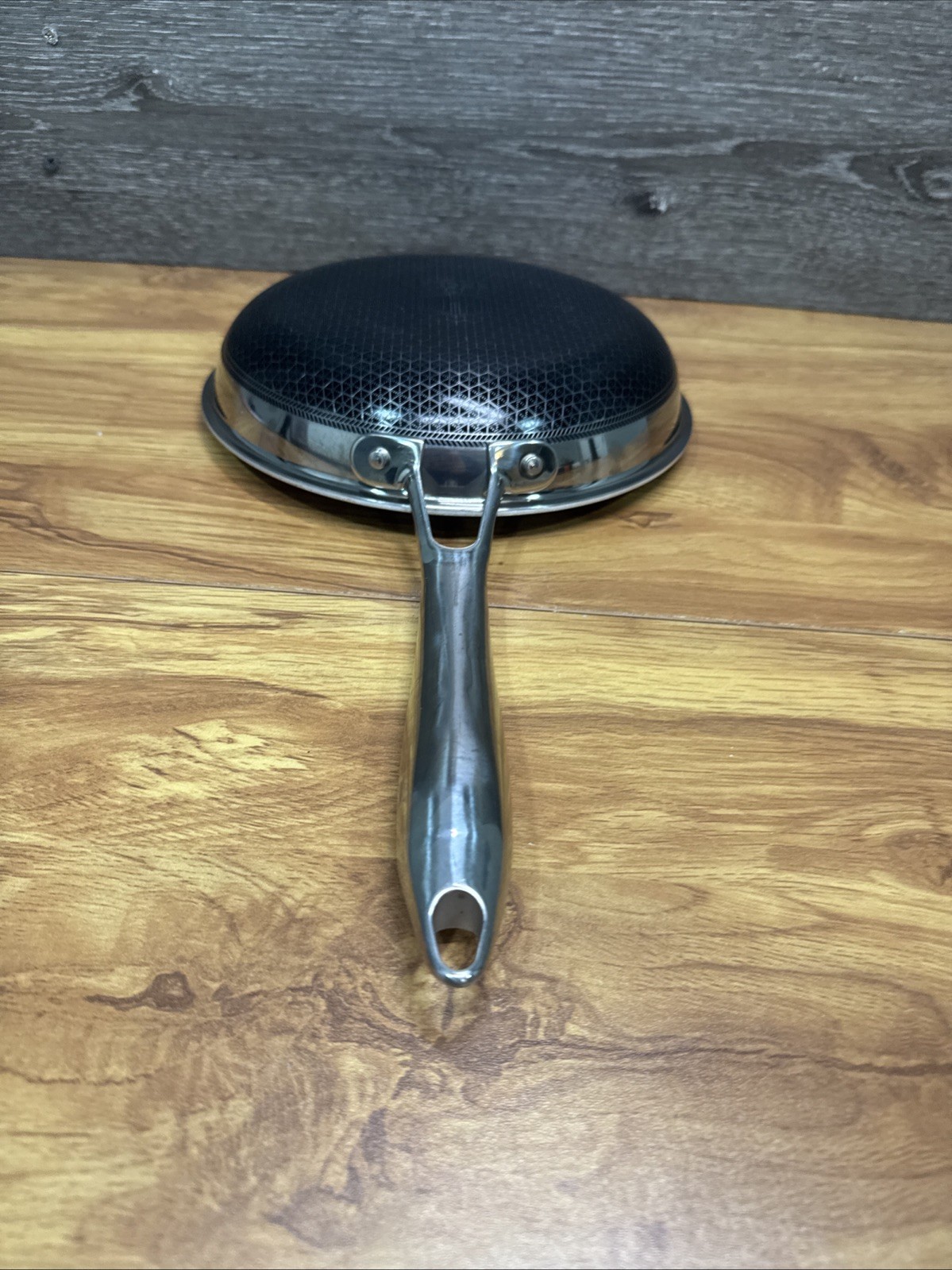 HexClad Hybrid Stainless Steel Non-Stick 8 inch Frying Pan NO Lid