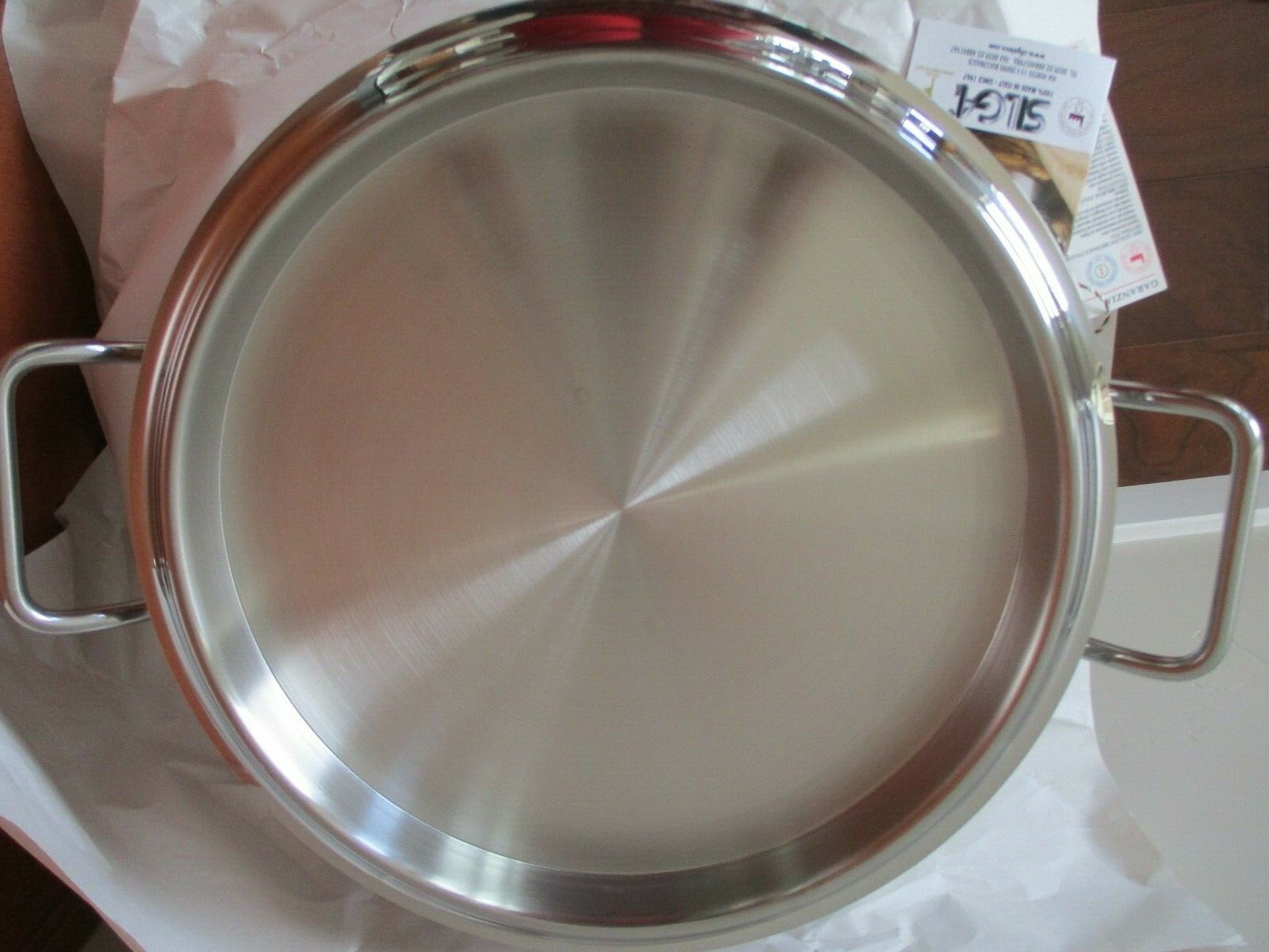 BNWT Silga Teknika 28cm (11″) Risotto Pot – “Bombatina” w/ lid, casserole, 17028