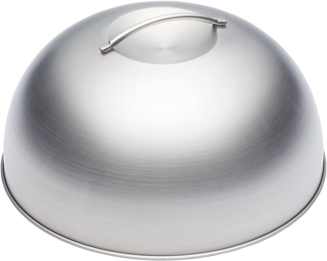 Burger Steamer Lid for Perfect Cheese Melting