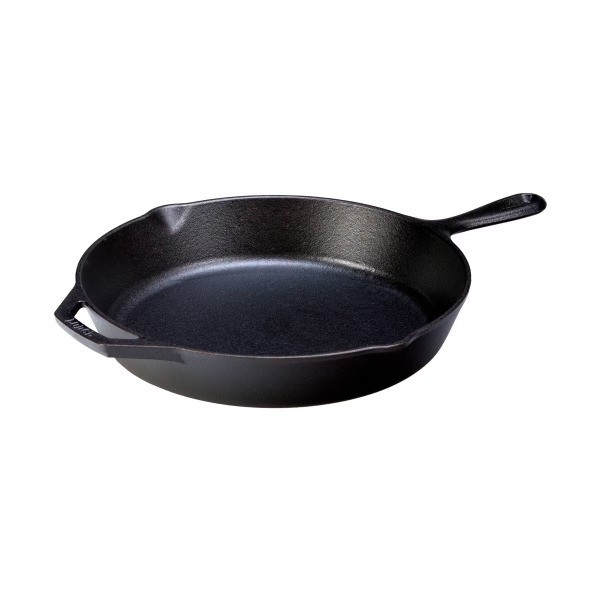 Cast Iron Skillet: Preseasoned, Non-Stick, Scratch-Resistant, 12 Inch