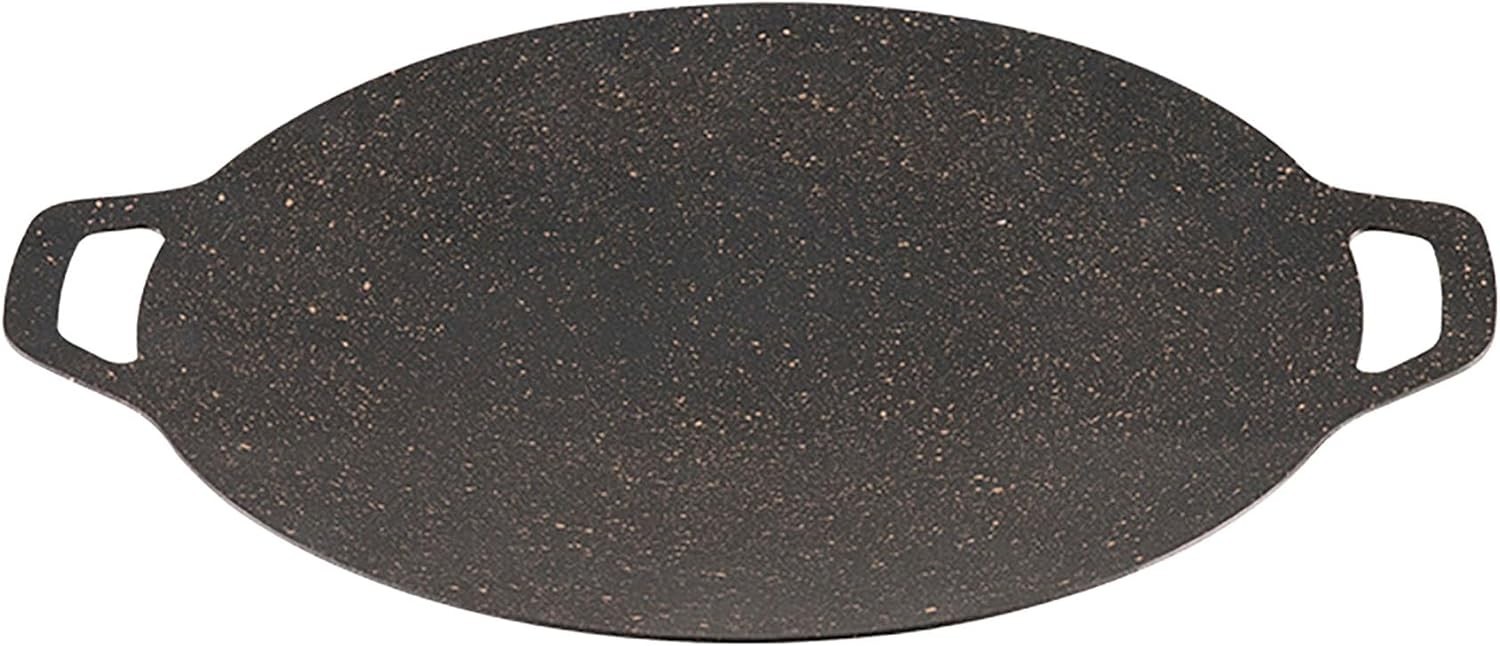 Elegant 9.4-Inch Non-stick Iron Grill Pan – Perfect for BBQs at Home & Outdoors