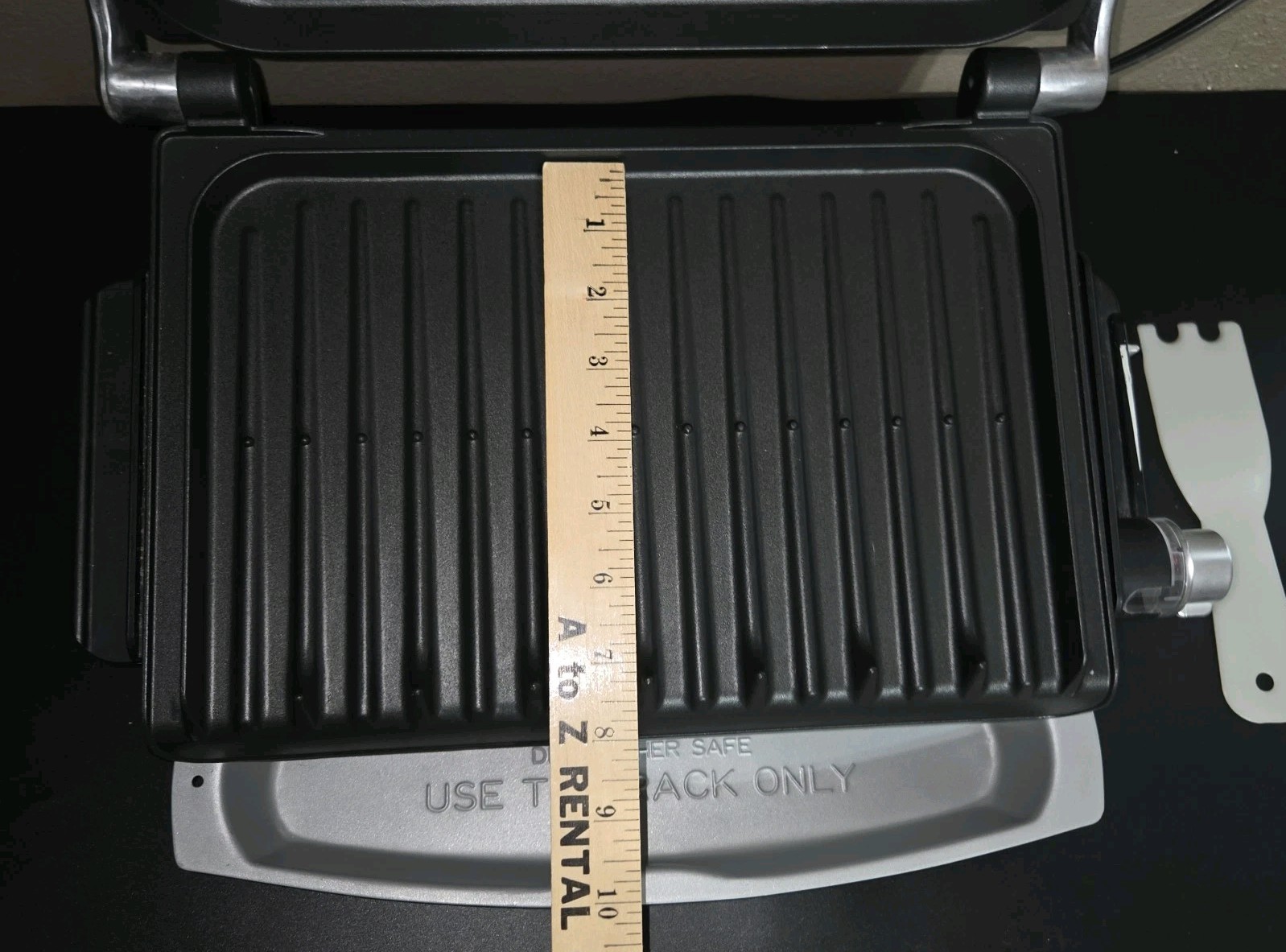 George Foreman Lean Mean Grilling Machine GR86 Drip Tray & Cleaning Tool