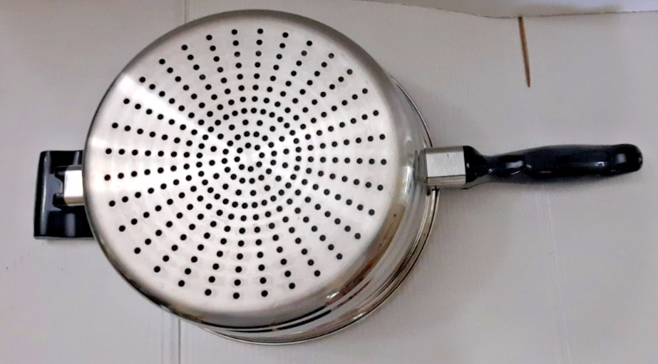 New Era T304 Stainless Dual Handle Steamer Insert ONLY Fits 7″ – 7 .5″ Pan USA