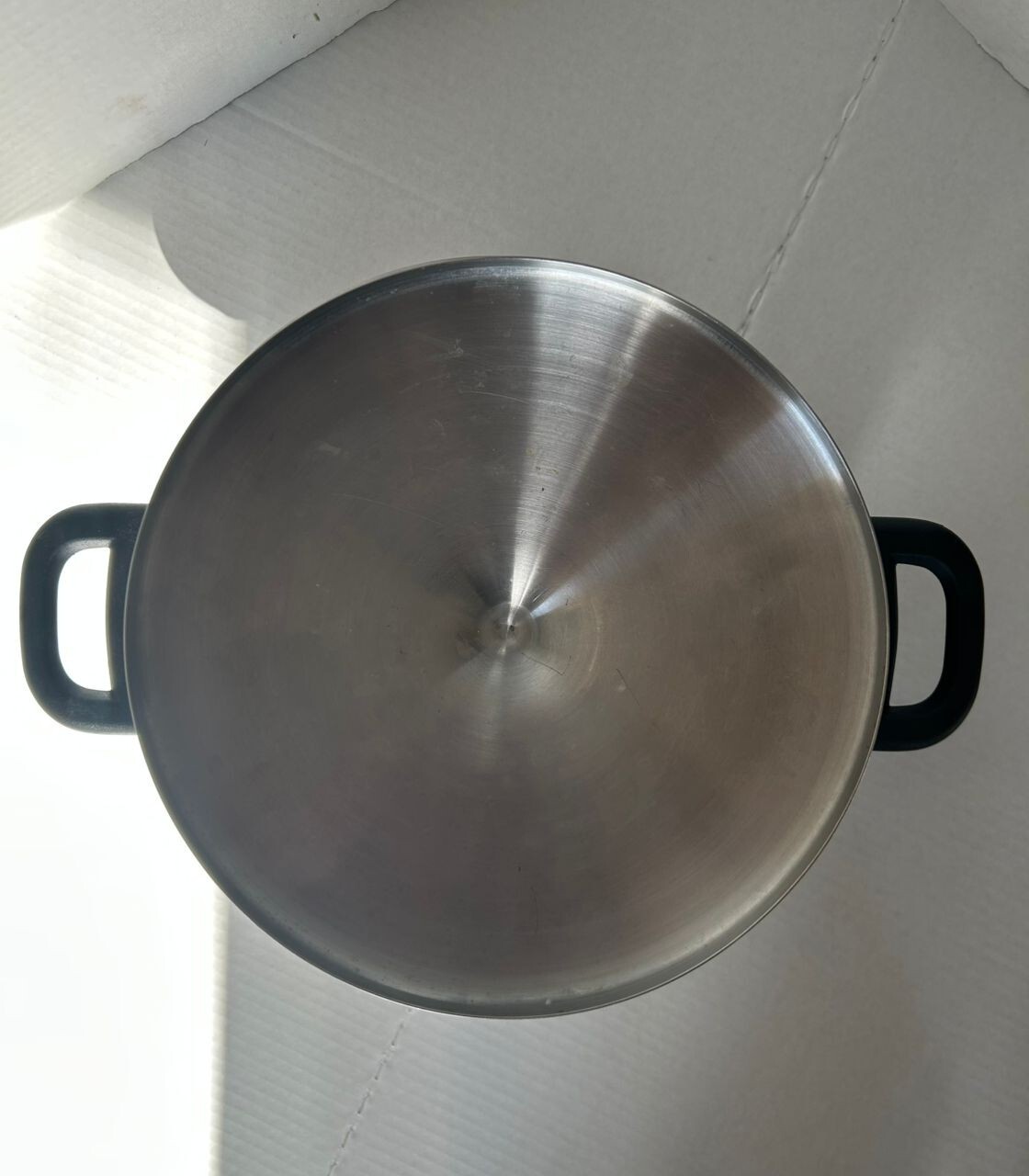BASICS TOOLS OF THE TRADE 6.5 QT STAINLESS COOKING STOCK SOUP POT LID