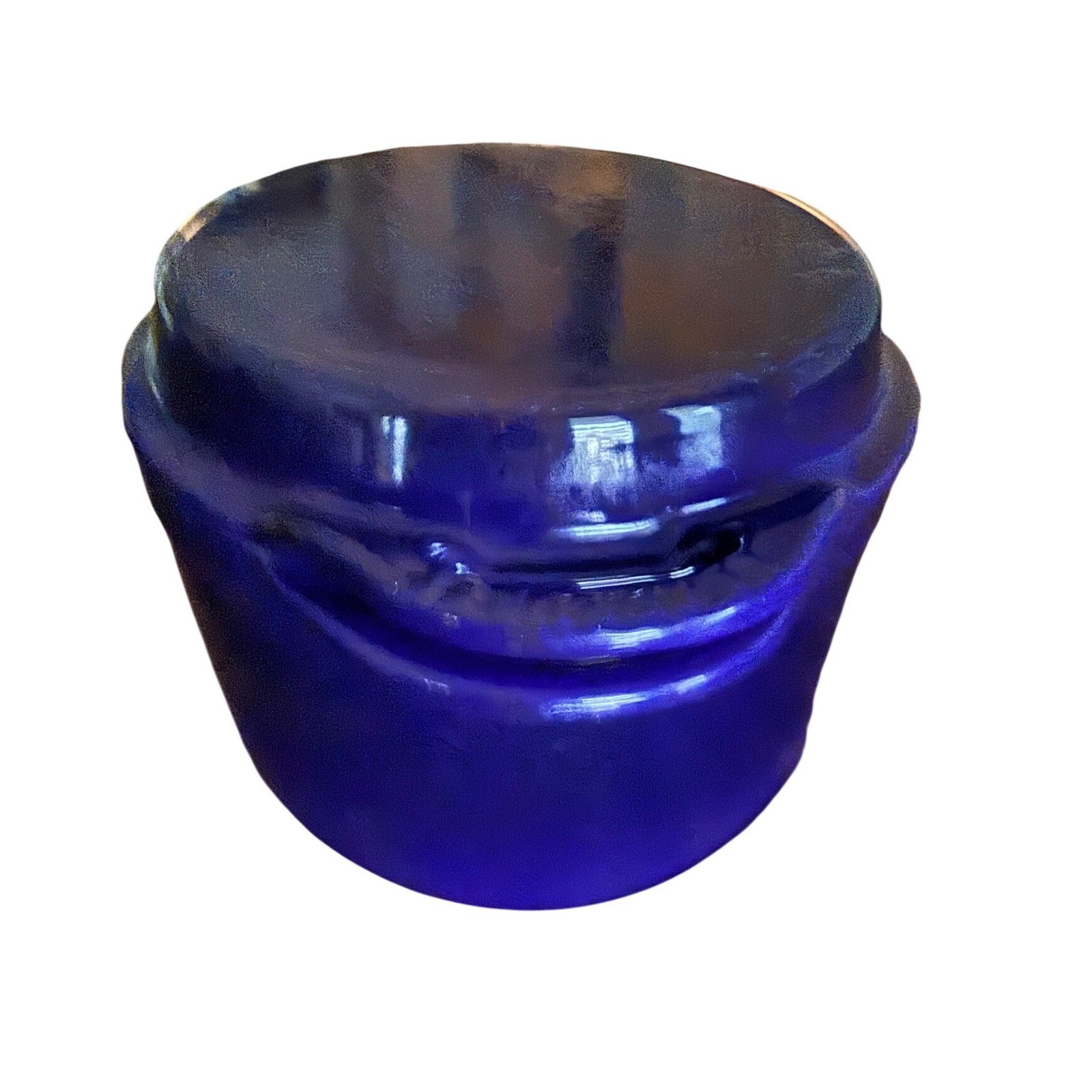 Le Creuset Blue Enameled Cast Iron 2-in-1 Oval Dutch Oven with Grill Pan Lid 28