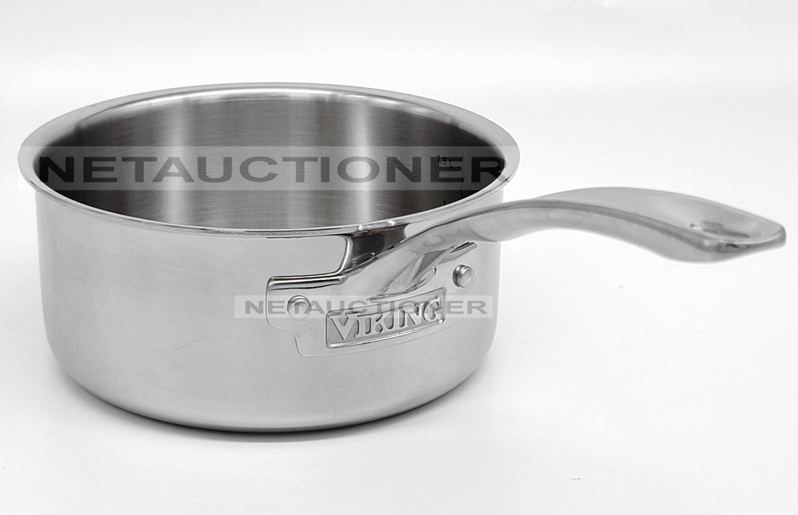 New Viking 2.25 Qt (2.1 Liters) 3-Ply Stainless Steel Sauce Pan/Pot Cookware