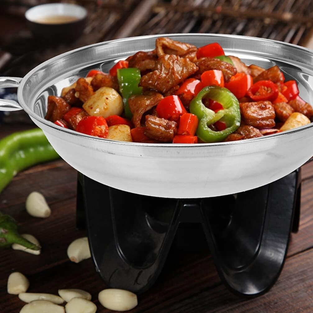 Versatile 8.66 Inch Cooking Pot – Stainless Steel, Heat Resistant & Lid Included