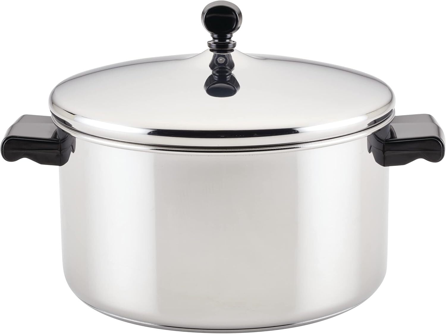 Stainless Steel 6-Quart Crock Pot with Lid, Stainless Steel with Lid, Silver