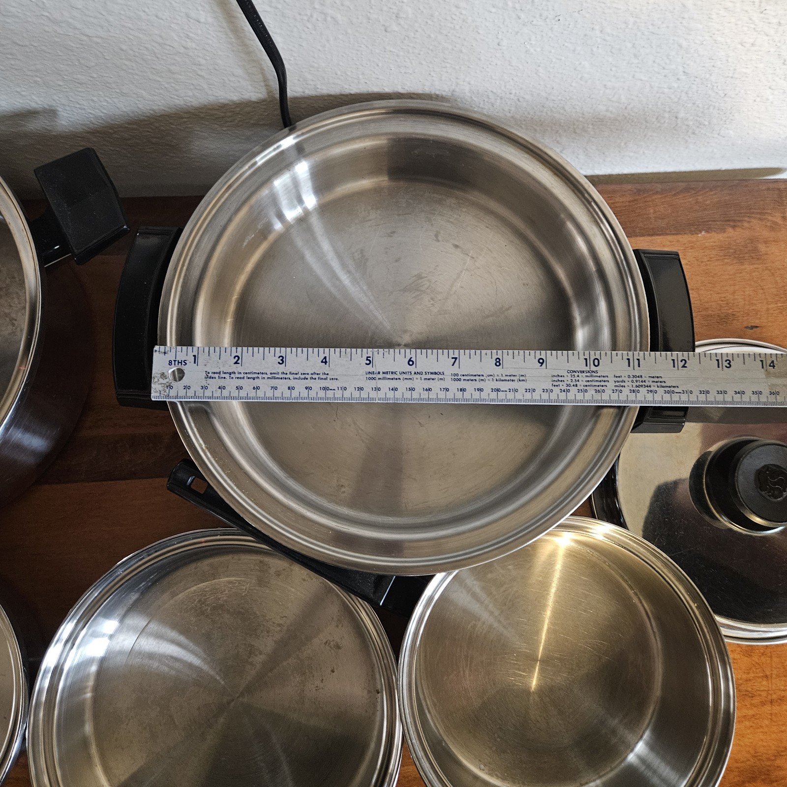 Royal Prestige 12 Pc Cookware Set 7 Ply Stainless Steel Titanium