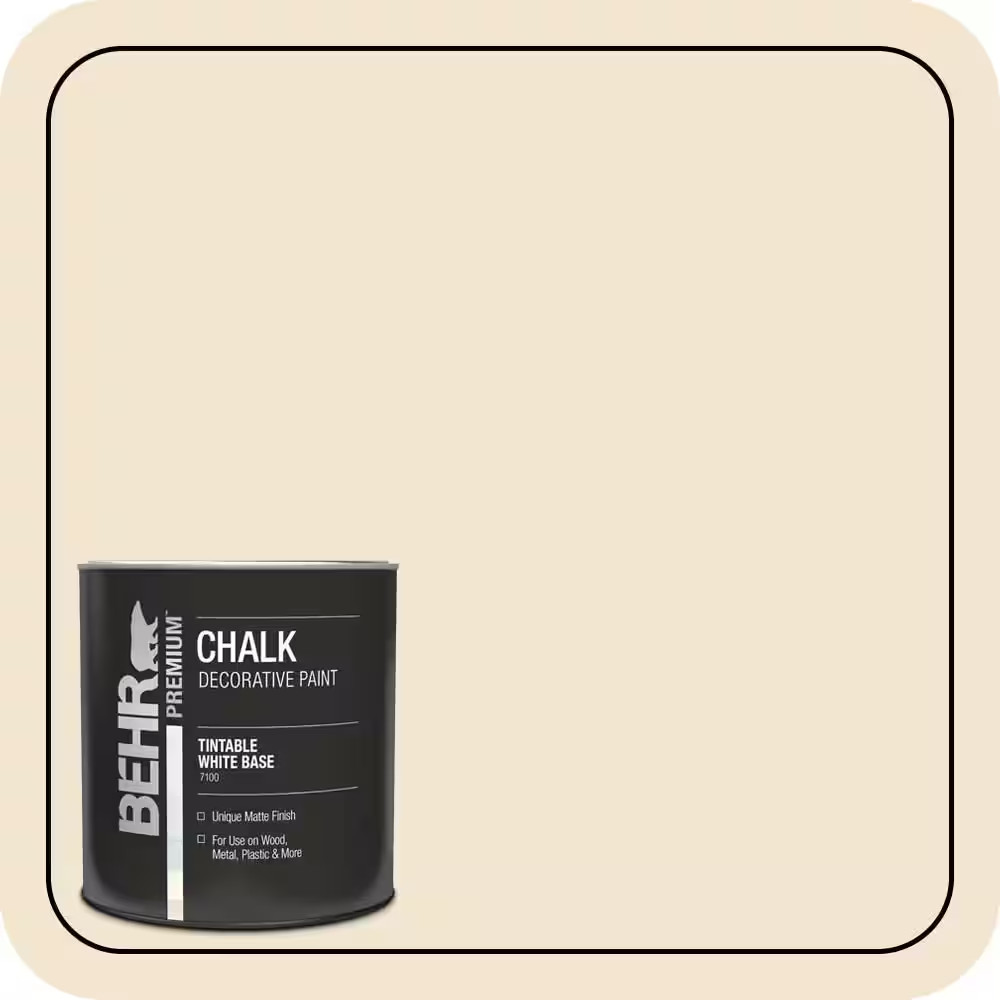 1 Qt. #S310-1 Writing Paper Interior Chalk Decorative Paint