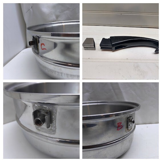 Seal-o-Matic Long Handle for Sauce Pan Skillet & Pot no Screw ***Notes