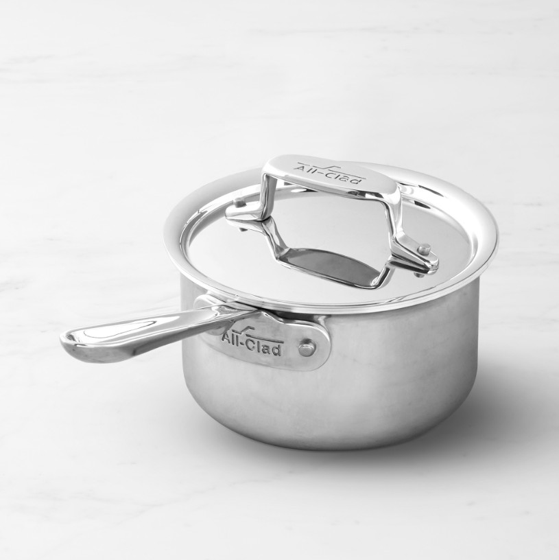 All-Clad D5® Stainless-Steel Saucepan