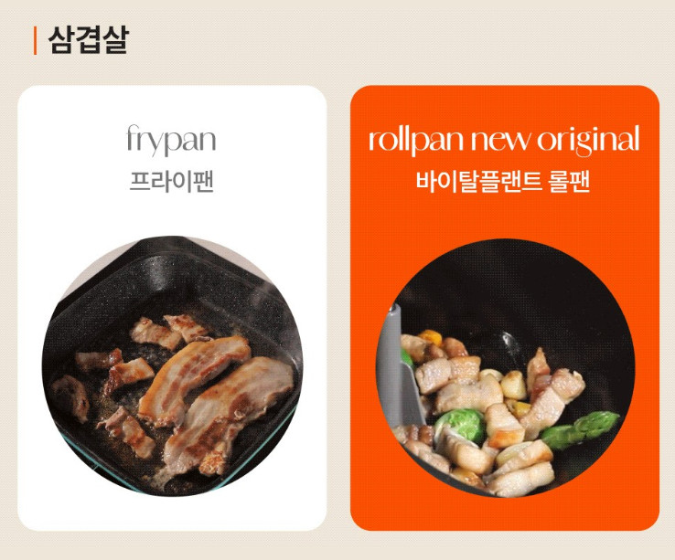 Rollkitchen Rollpan Camping Oven Automatic Rotation Cooking Korean BBQ Pot