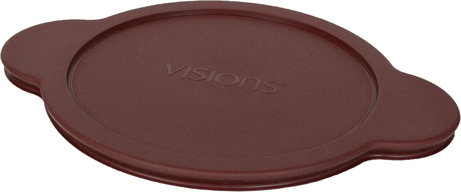 Corningware Visions CM 125-PC 1.25L Cranberry Red Plastic Lid for Glass Dish