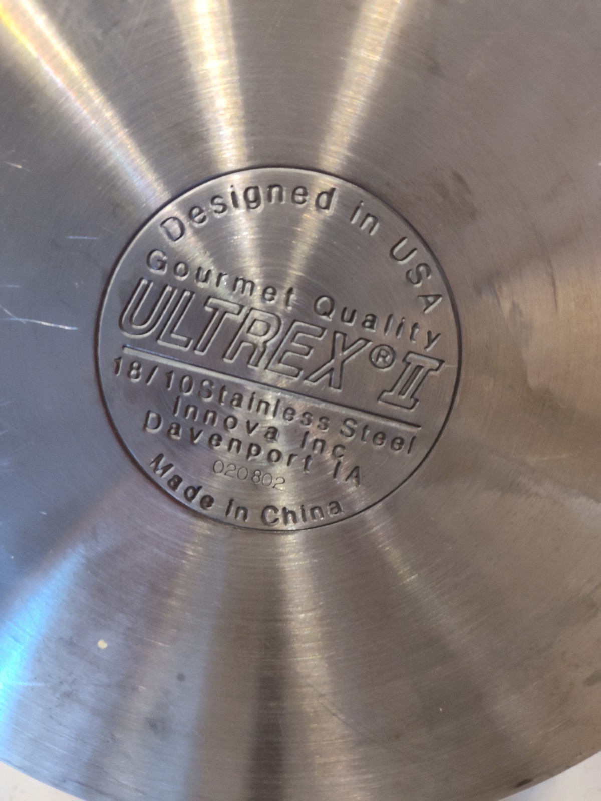 Ultrex 2 Convection Pan Model 11373 Steam Vent Knob, wire rack, non-stick