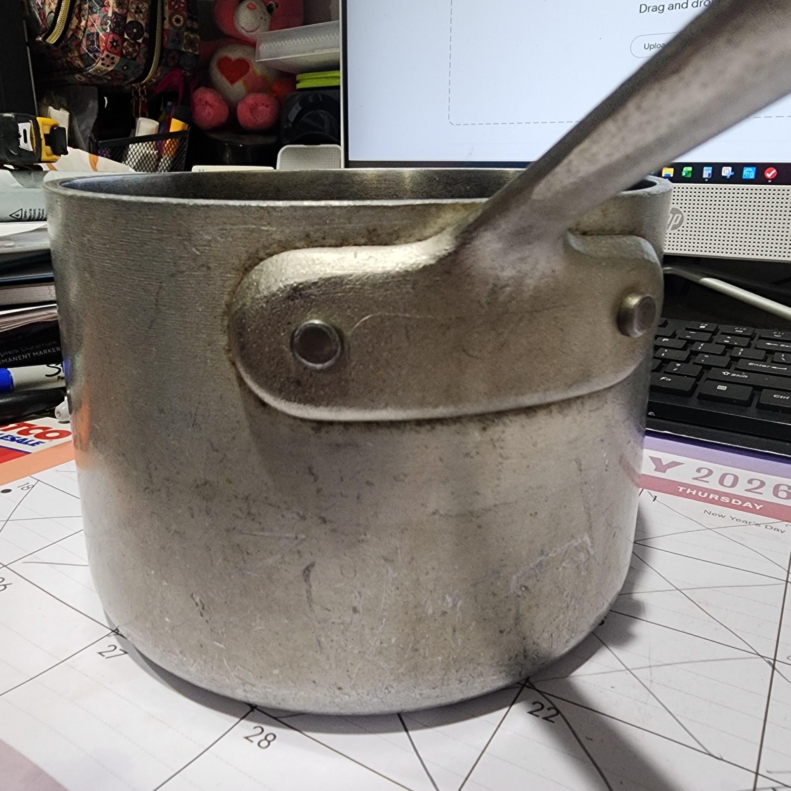 Vintage All Clad 2 Quart Metalcrafters Master Chef 202 Sauce Pot Canonsburg,PA