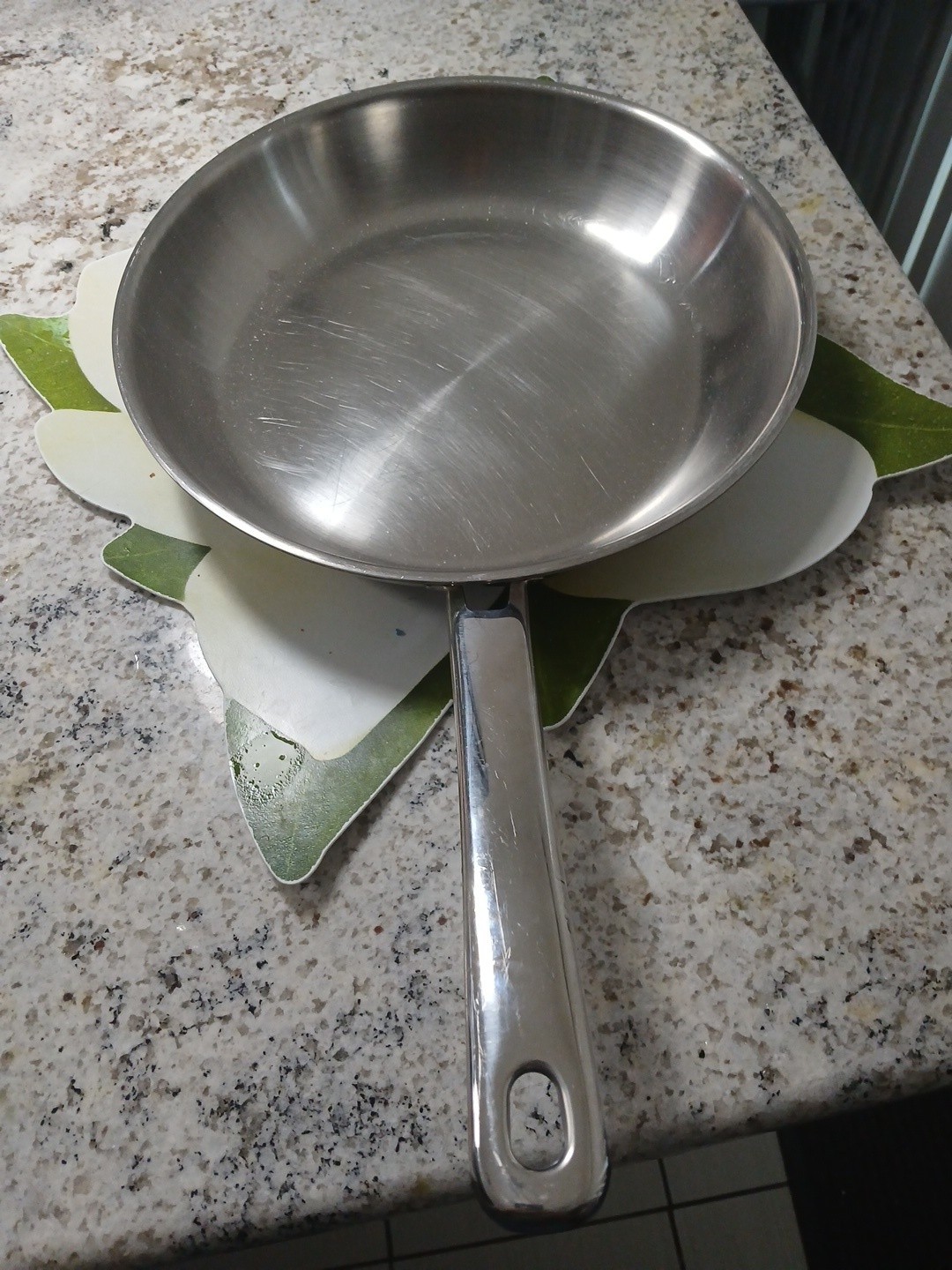 CUTCO 5 PLY FRYING PAN – 10″ STAINLESS STEEL GOURMET – GUC!
