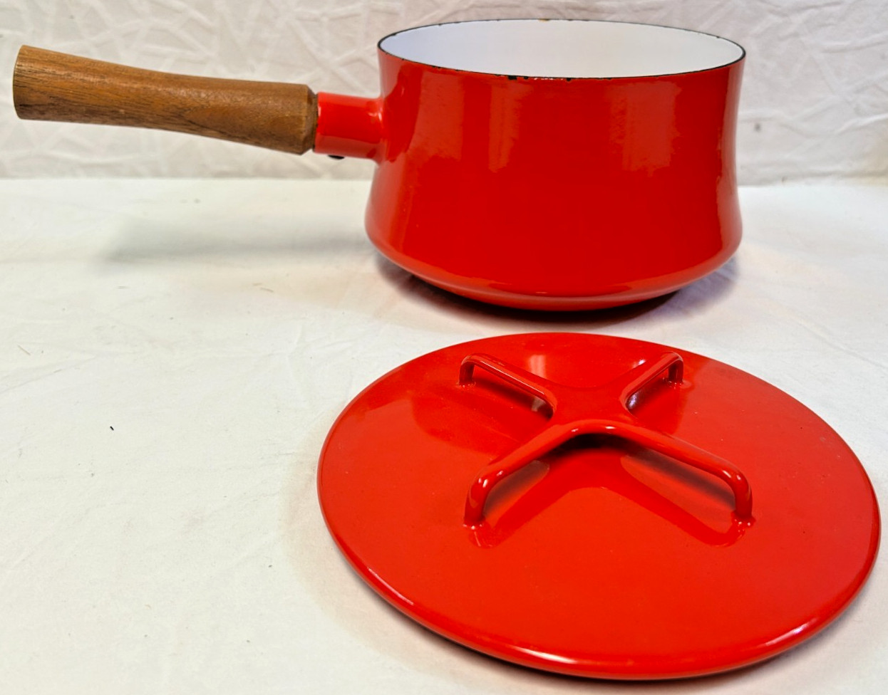 Dansk Red Kobenstyle 2 Qt Saucepan, 4.8 LB