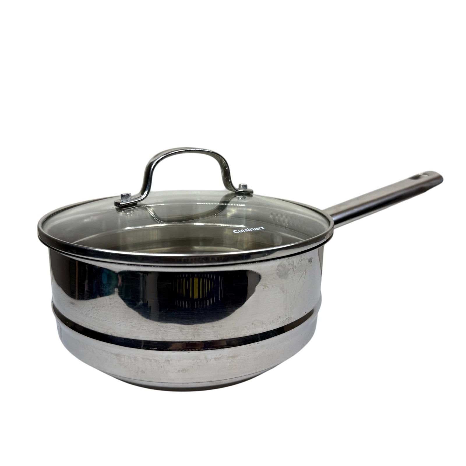 Cuisinart Stainless Steel Universal Steamer Pot w/ Glass Lid 20cm Pan Cookware