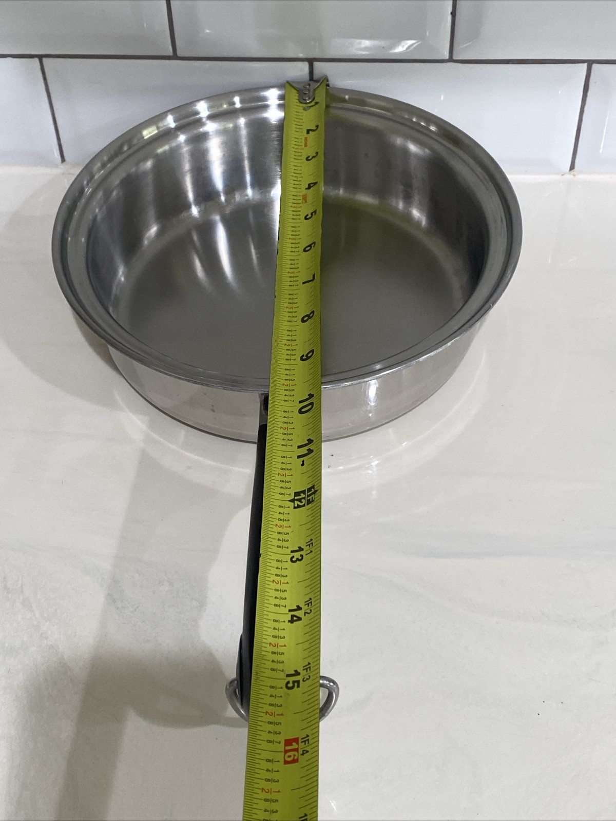 Saladmaster Cookware TP304S Stainless Steel Five Star 9”Fry/saute Pans With Lids