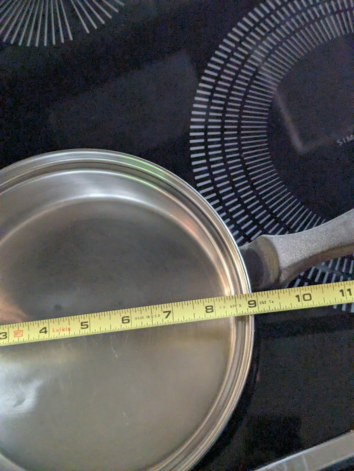 Chefs Ware Towncraft 3QT Skillet and 3QT Sauce Pan w/ Lid T-304 Stainless USA