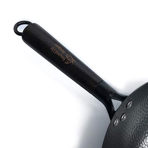 Carbon Steel Wok for Electric, Induction and Gas Stoves USA.