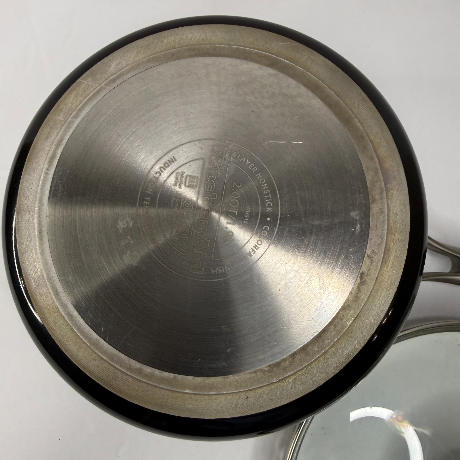 KitchenAid 2 Qt. 1.9 L Covered Pot 3 Layer Nonstick Dishwasher Safe Induction