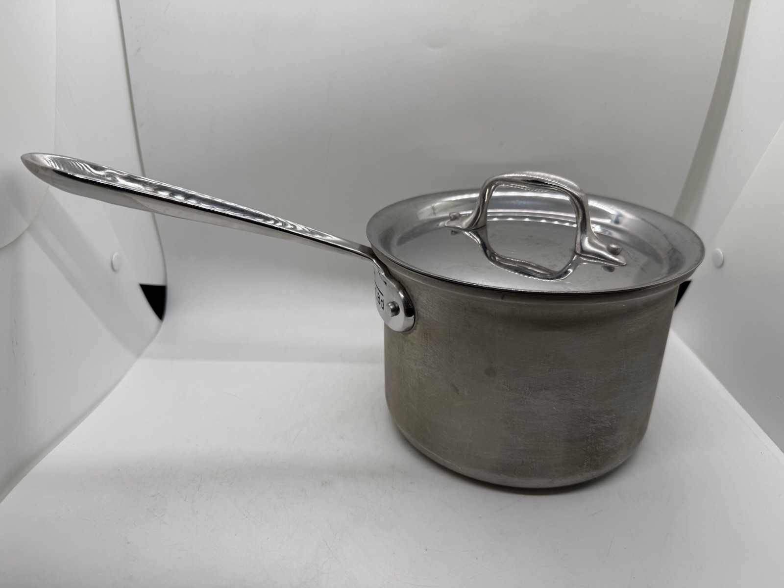 Vintage ALL-CLAD Metal Crafters Master Chef 2Qt Sauce Pan w Lid
