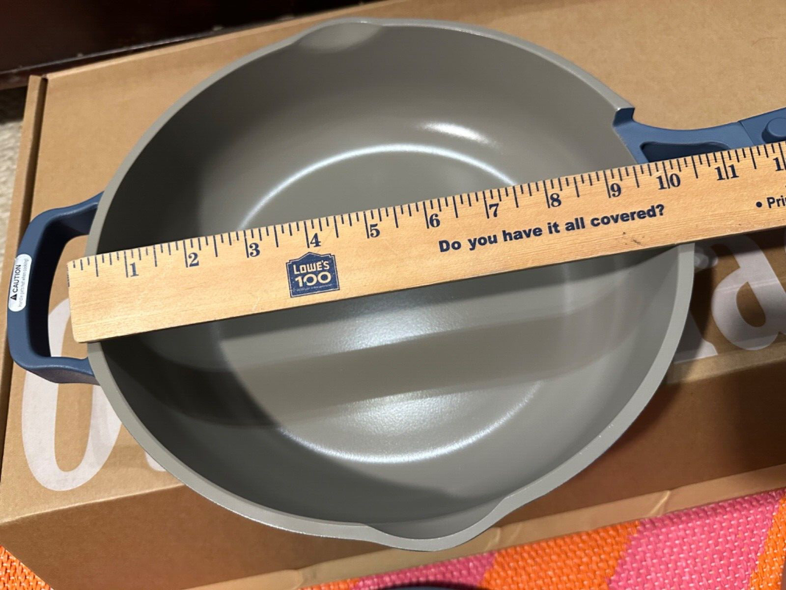 Our Place Always Pan 2.6 Qt 10.5” w/ Wooden Spoon + Steamer Basket -2.0 Sage