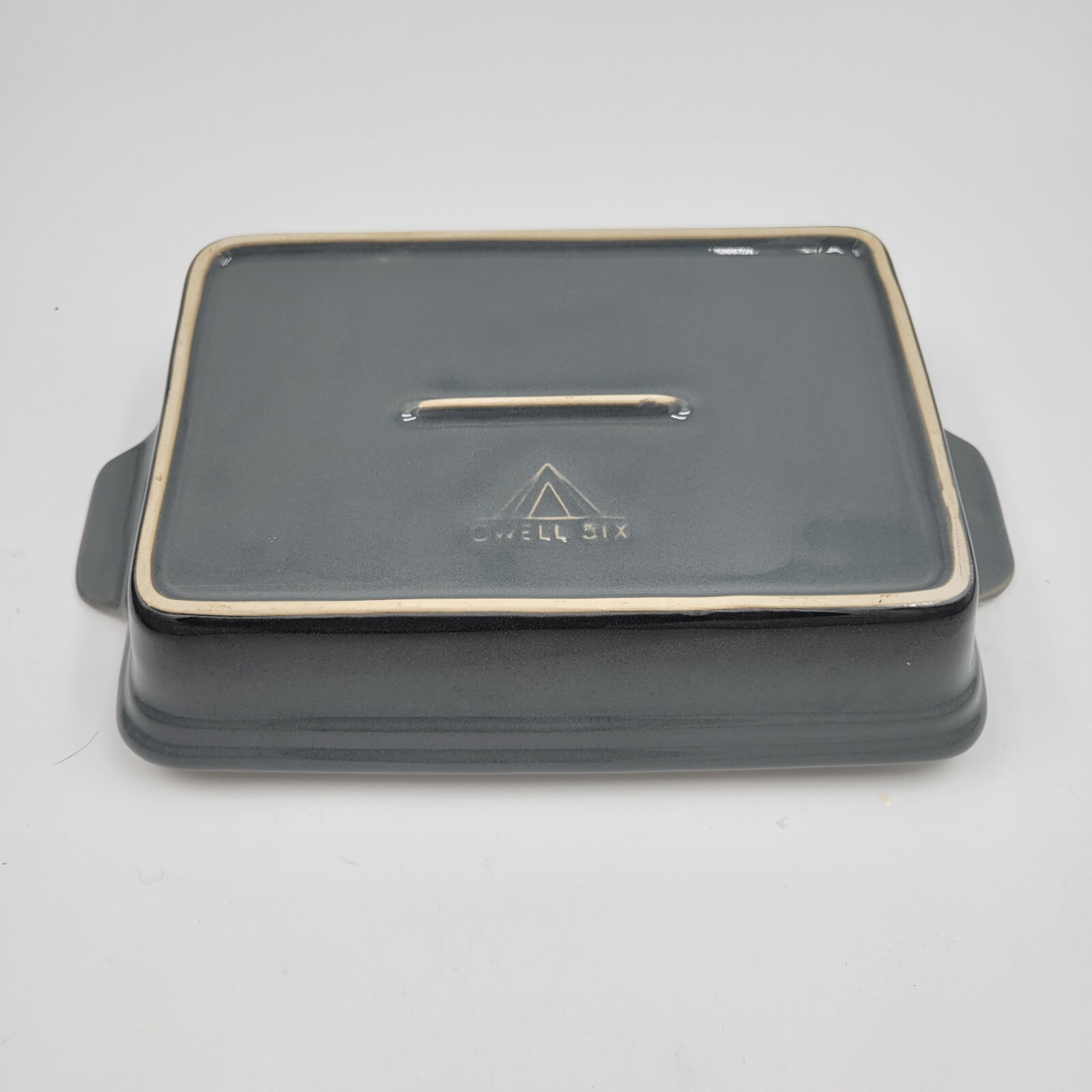 Dwell Six Avacado Green Stoneware Limited Edition Brownie Casserole Dish 8×6
