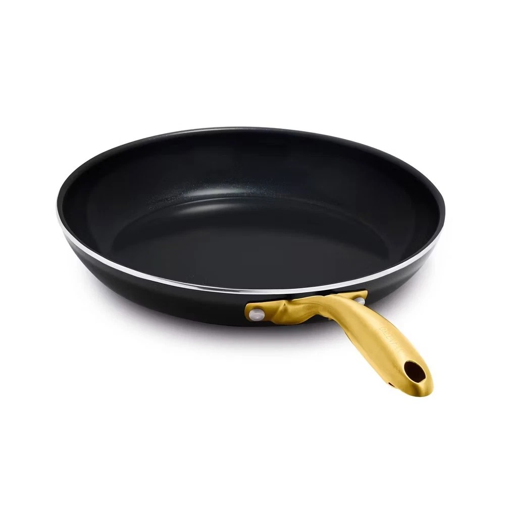 GreenPan Studio 10″ Open Frypan – Black Nonstick Skillet for Everyday Cooking