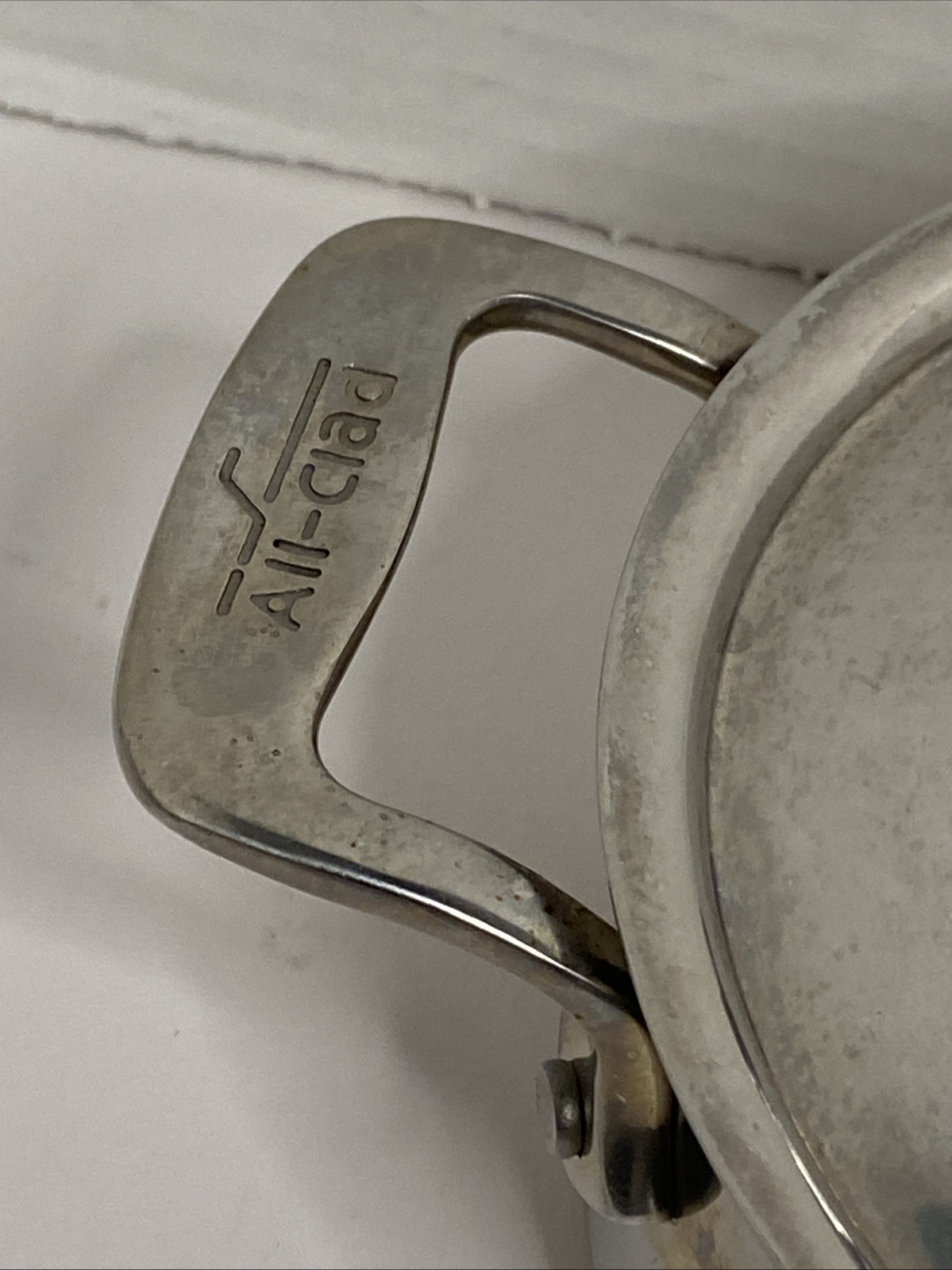 All-Clad Stainless Steel Mini Dutch Oven Cocotte Pot with Lid .5 Qt Heat Stains