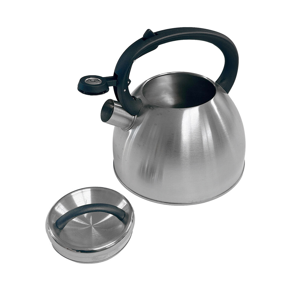 Stainless Steel Whistling Tea Kettle,2.5 Liters on Induction Stove,Gas Stove Top