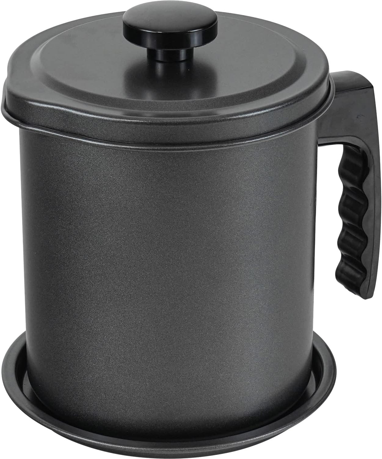 Wahei Freiz Oil Pot Eco La Rocca 1.5L with Saucer, Fluorine Resin Processin