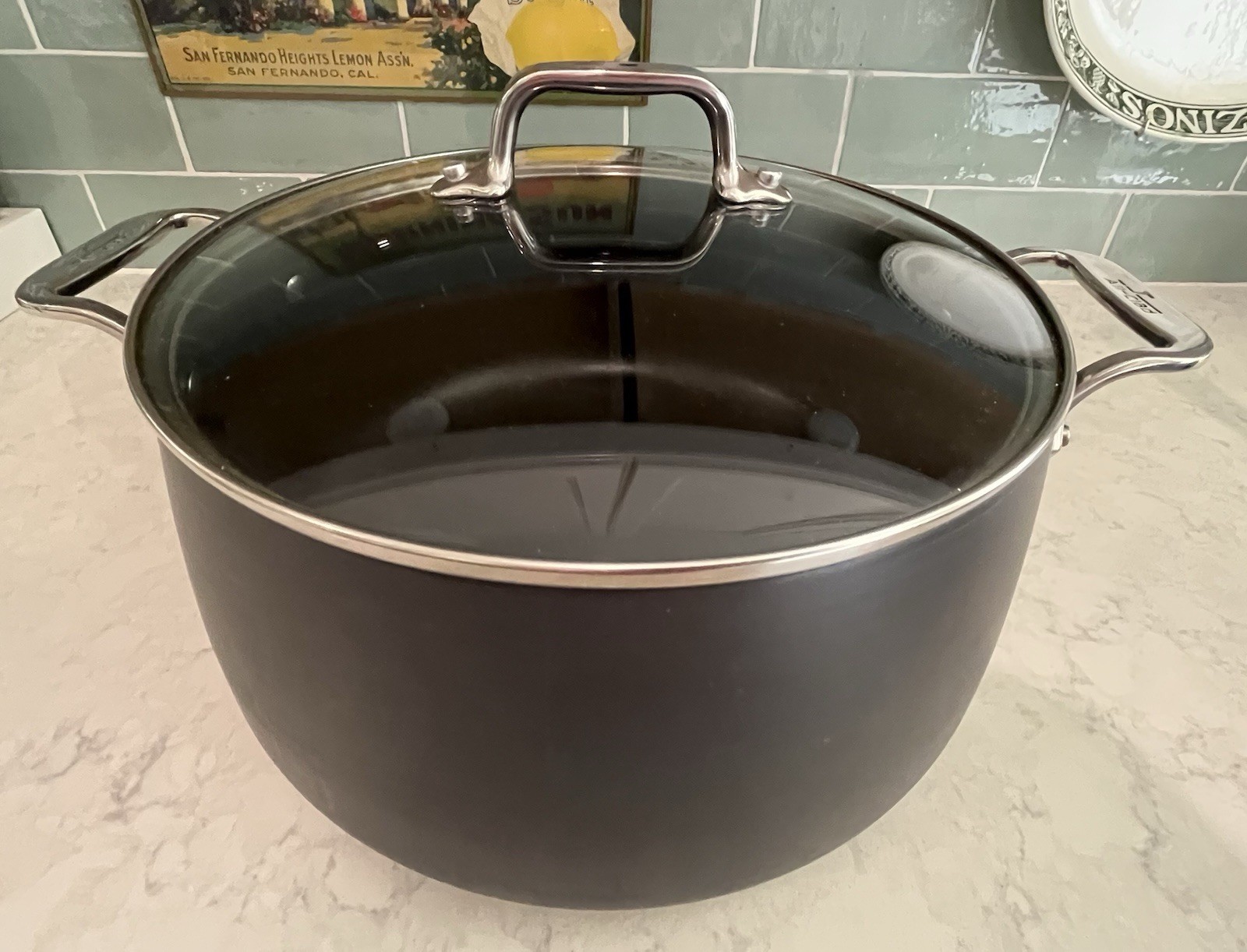 All-Clad 8-Qt/7.6 L Nonstick Stockpot With Glass Lid Metalcrafters LLC