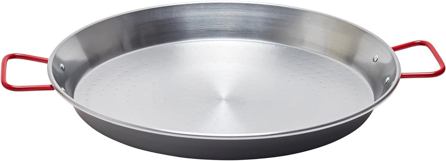 15-Inch Carbon Steel Paella Pan, 38Cm