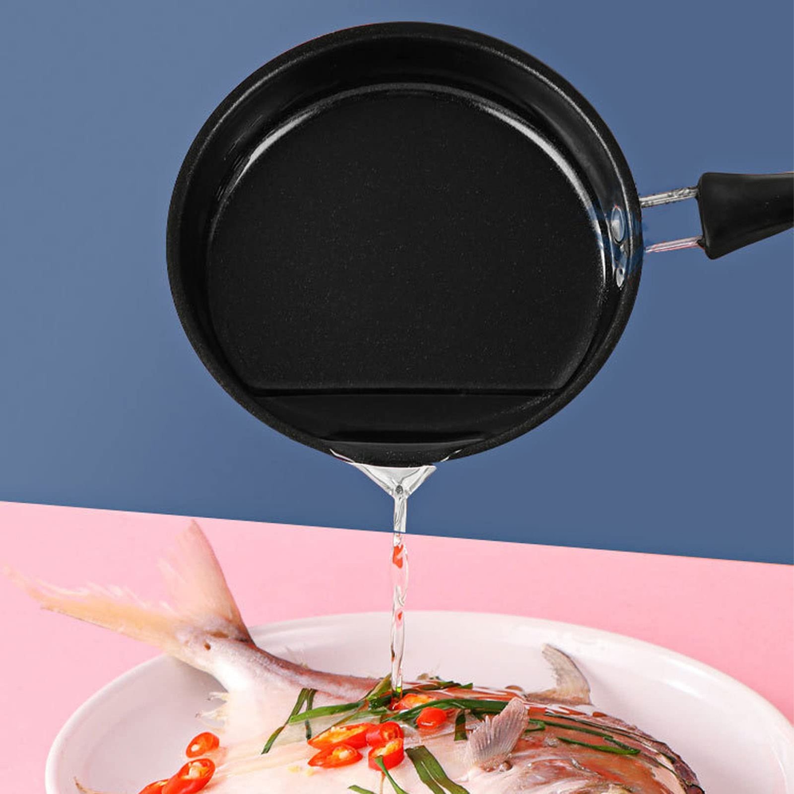 Stainless Steel Skillet, Mini Frying Pan with Non Stick and PreSeasoned for I…
