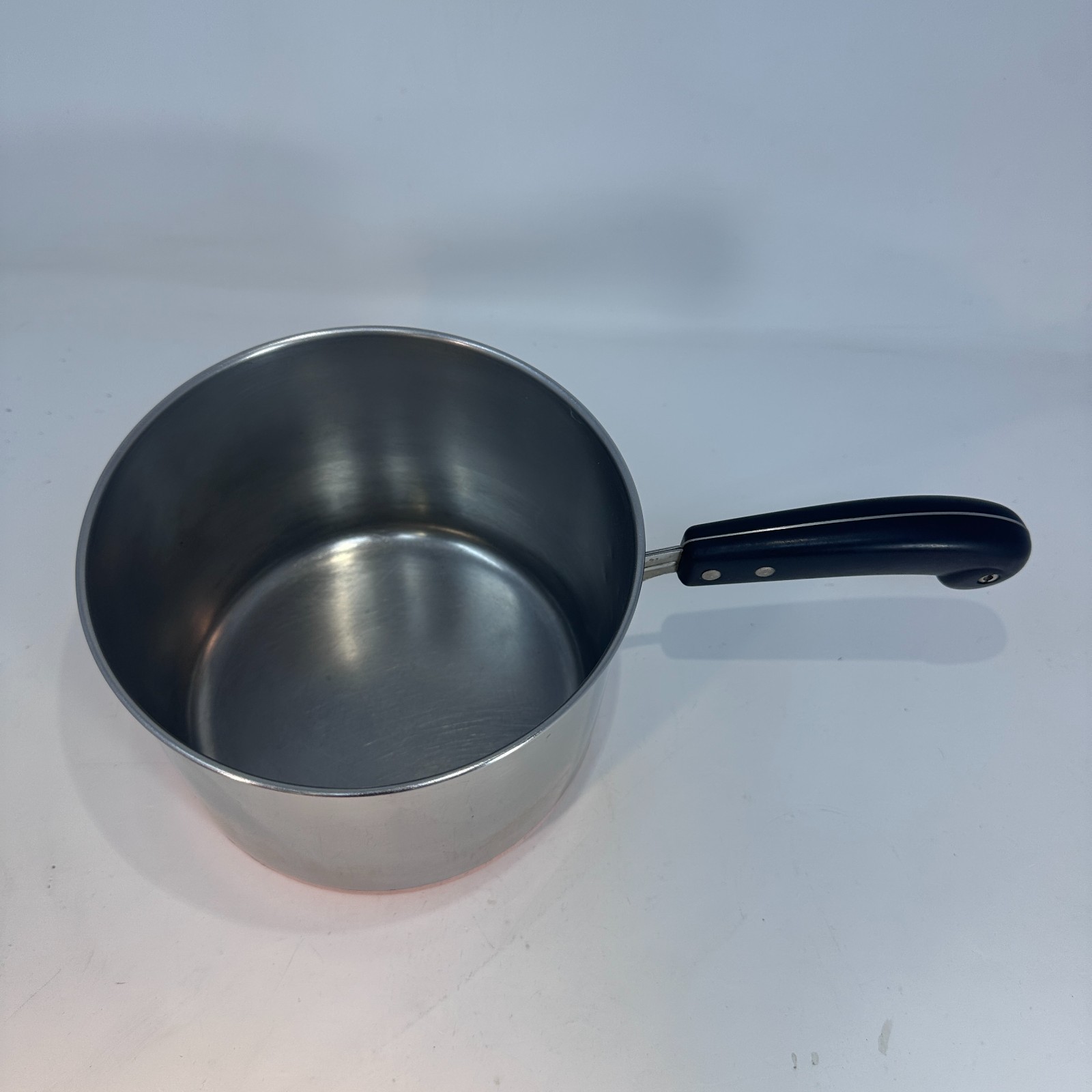 Revere Ware 3 Qt Single Circle Saucepan Bakelite Handle 1936 – 1946 RARE