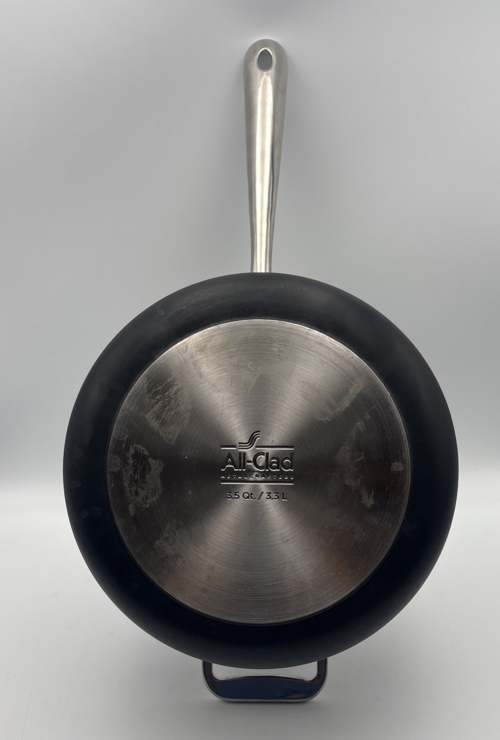 All-Clad HA1 Hard Anodized Nonstick 3.5QT 3.3L Sauce Soup Pan Pot with Lid