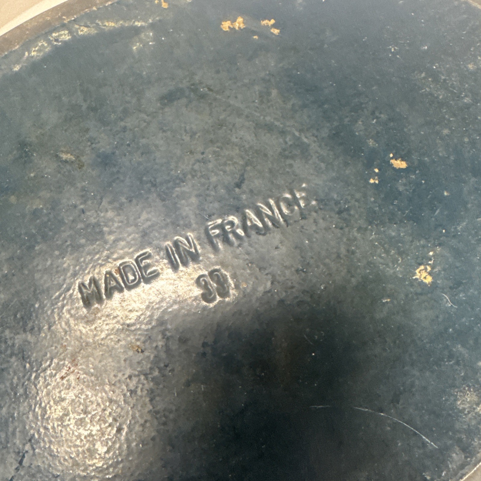 Paul Bocuse Nomar Cast Iron Oval Roaster Dutch Oven #33 Made In France RARE