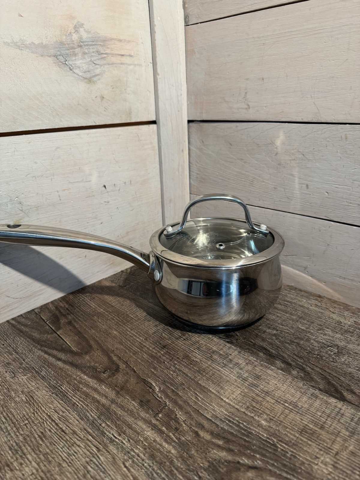 David Burke Stainless 1.4qt Saucepan Lid Restaurateur