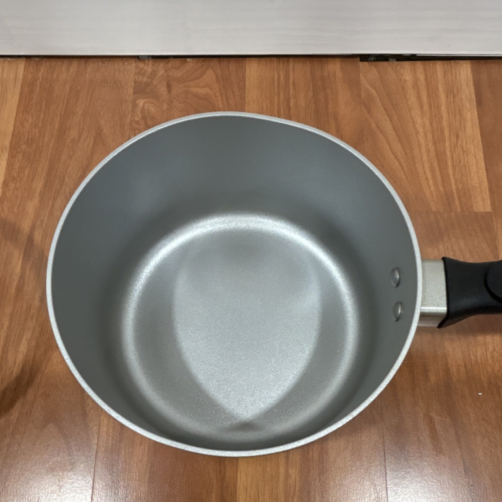BKLYN Steel Co. Non-Stick Saucepan Gray with Glass Lid Two-Piece Set