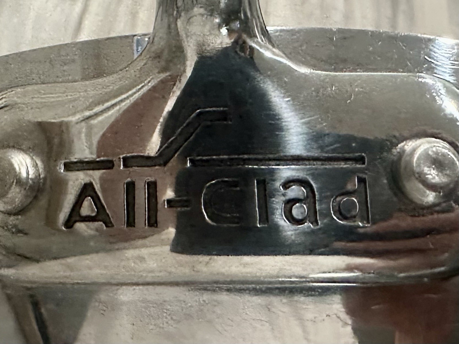 ALL-CLAD 6.5″ Stainless Steel Saucier 1 Qt Chefs Pan Cookware Pot NO LID