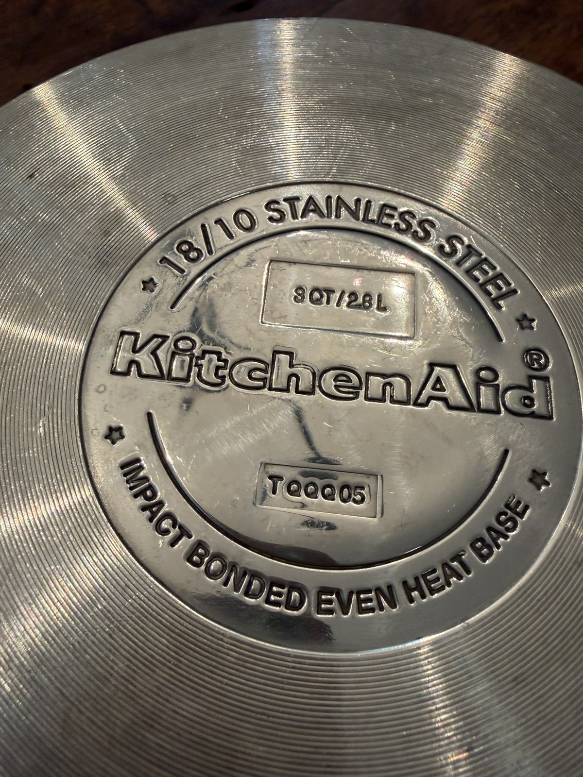 KitchenAid 3QT & 2QT Saucepans No Lids Stainless Steel Impact Bonded Even Heat