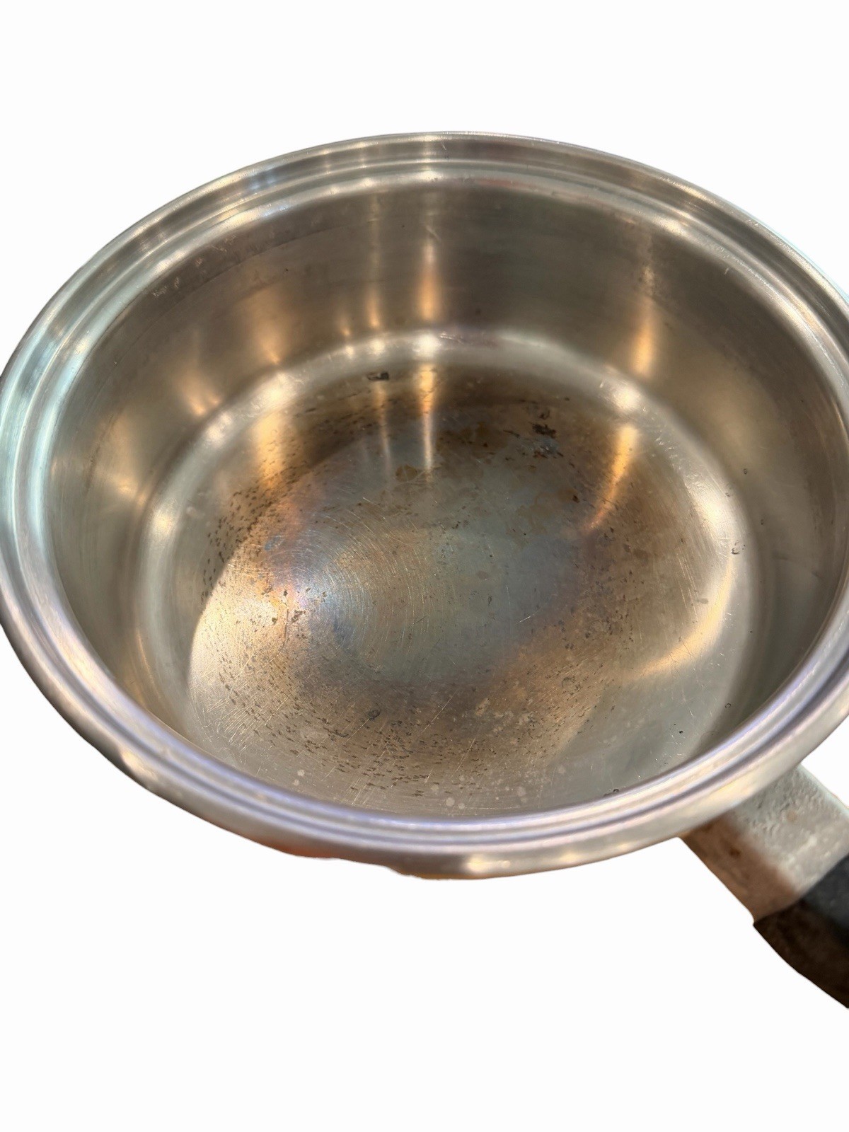 Saladmaster 2.5 Qt Saucepan Steamer Insert Vapo Lid 18-8 Tri-Clad 3 piece USA
