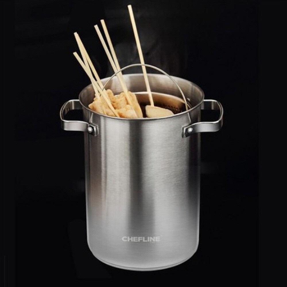 Chef Line Premium Induction 304 Stainless Steel Pasta Pot 4.3L Gas Stove Oven