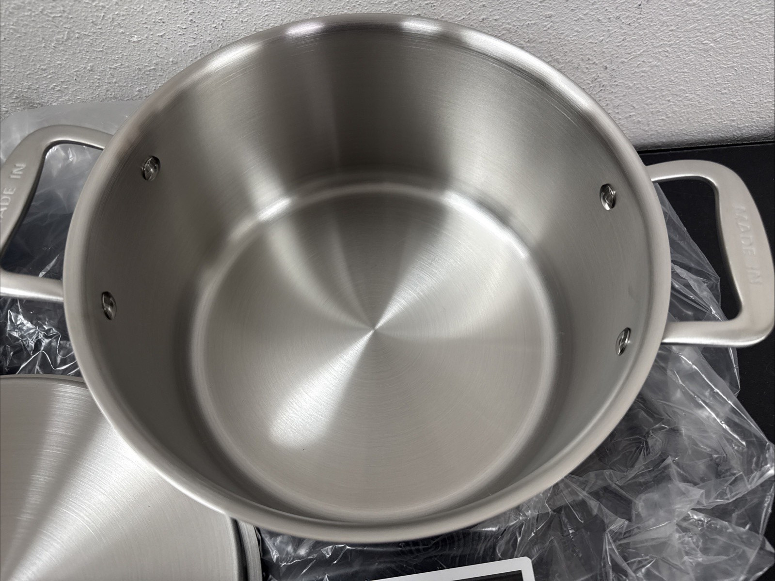 Made-in 8 Quart Stock Pot with Lid – Stainless Steel NIB