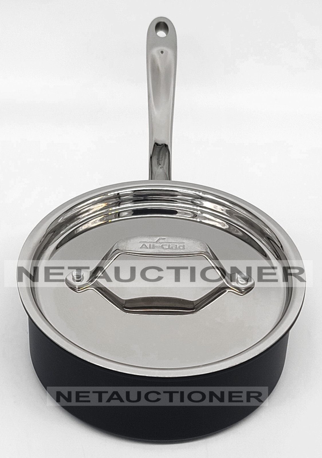New ALL-CLAD HA1 Curated Hard Anodized Nonstick 2 Qt (1.9 L) Saucepan with Lid